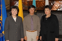 Dr. Yvette Roubideaux, John Jeng, Margo Kerrigan